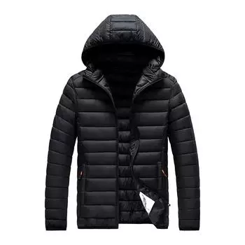Men Parka Autumn Winter Warm Waterproof Jackets and Coats Mens Hooded Casual Outwear Detachable Hat Black Parkas Coat Male XXXXL чёрный