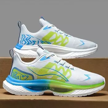 Men Running Shoes Flat Mesh Breathable Outdoor Marathon Jogging Shoes Soft Trendy Luxury Design Original Sneakers Man 39