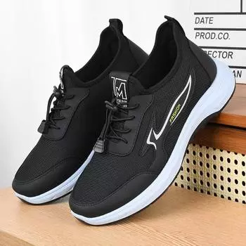 Men s 2024 Spring New Soft Sole Comfortable Walking Shoes Fashion Versatile Men s Casual Shoes 39