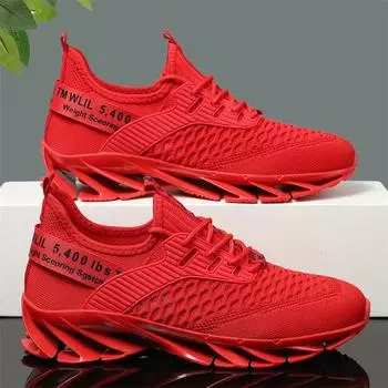 Men s and women s new spring and summer flying mesh breathable running shoes casual comfortable light sports shoes 47 36
