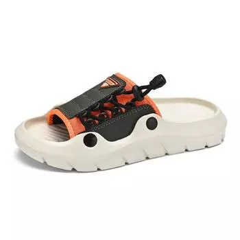 Men s and women s sandals new large size EVA platform slippers men s fashion leisure sports couple sandals beach shoes slides 36