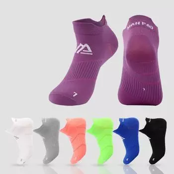 Men S And Women S Sports Socks Running Socks Shallow Socks Outdoor Fitness Socks Tide Socks Pressure Boat Socks Male average size серый