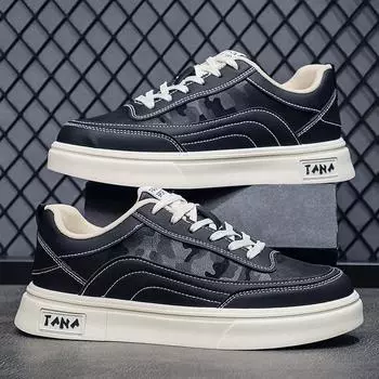 Men s Black Sneakers Summer Fashion Breathable Skateboard Shoes Mens Outdoor Leisure Flat Vulcanized Shoes Tenis Masculino 43