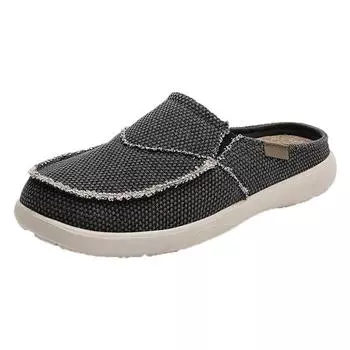 Men s Casual Canvas Slippers Summer Soft Comfortable Breathable Men s Cloth Sandals 39 хаки