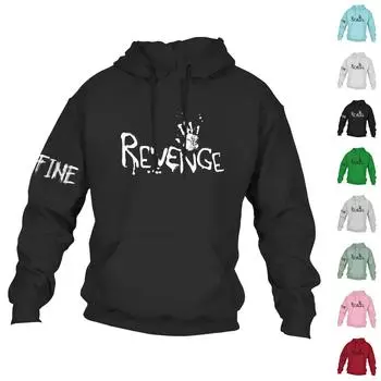 Men s Casual Hooded Loose Long Sleeve With Pocket Halloween Printed Sweatshirt XXXXXL зелёный