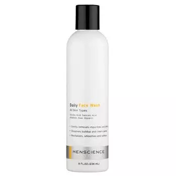 Мужская пенка для умывания лица CIENCE Daily Face Cleansing Foam Cleanser для мужчин 8 жидких унций, без цвета