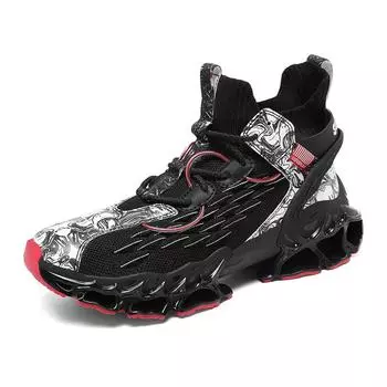 Men s comfortable lightweight wear-resistant non-slip sports shoes mesh surface running breathable walking shoes 40