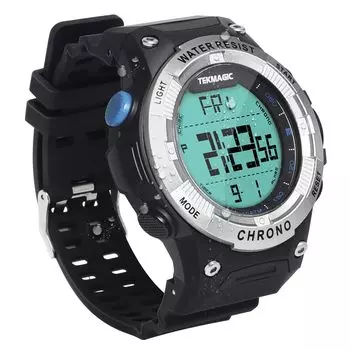 Men s Digital Sports Watch 10ATM 100M Water Resistant with Backlight, Alarm Clock, Stopwatch, Calendar, Dual Time Display, Perfect for Swimming and