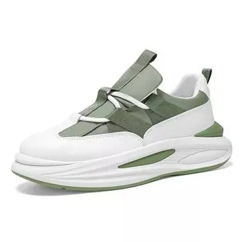Men s Fashionable Thick-Soled Sports Shoes for Winter Breathable Fabric Lightweight Flat Sneakers for Spring & Autumn Summer 40 чёрный