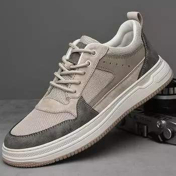 Men s Mesh Shoes New Men s Versatile Casual Shoes Outdoor Sneakers Men s Walking Travel Shoes Men s Breathable Oxford Shoe Shoes 37 хаки