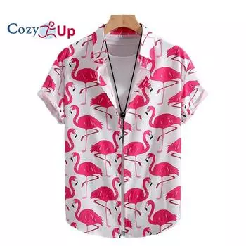 Men s Pink Red Fire Thunderbird Men s Short Sleeve Shirt Men s Shirt Summer 2025 New S