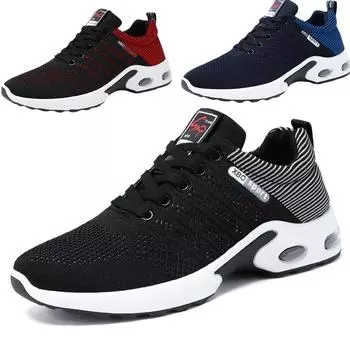 Men s running shoes Comfortable sneakers casual light walking tennis shoes men breathable new spring and Autumn 39