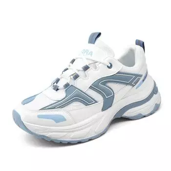 Men s shoes 2025 spring new thick sole elevated versatile men s sports leisure shoes trendy Korean version fashionable dad shoes 39