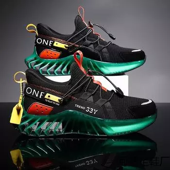 Men s shoes autumn and winter new breathable large size men s shoes Korean version trendy sports and leisure shoes popcorn 37