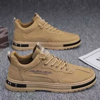 Men s Shoes Autumn Breathable Work Anti-slip Waterproof Wear Kitchen Work Labor protection Shoes Thick Soleplate Shoes 40 чёрный