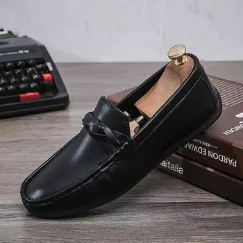 Men s shoes Doudou shoes summer new light fashion casual men s shoes lazy British style breathable soft sole loafers men 38