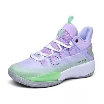 Men s Shoes Mesh Top MD Rubber Sole Sports Shoes Lightweight Outdoor Sports Basketball Shoe 37 синий