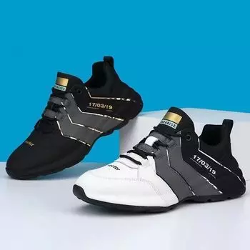 Men s shoes spring tide shoes 2025 new men s dad shoes men s casual comfortable lightweight trend flat shoes men 39 белый