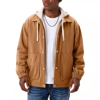 Men s Sports And Casual Loose Jacket XL хаки