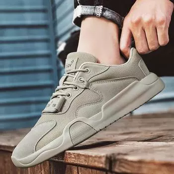 Men s sports and leisure shoes Amazon hot-selling running shoes Korean version of fashion board shoes spring and autumn new men s shoes 39