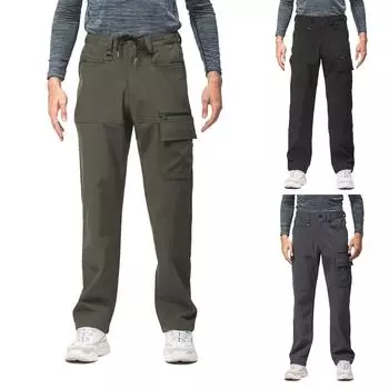 Men s Sports Casual Jogging Trousers Lightweight Hiking Work Pants Outdoor Pant XXL