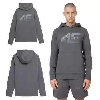 Men s sports sweatshirt 4F M233 grey Xxl