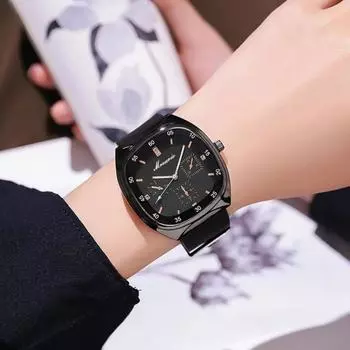 Men s Waterproof Luminous Running Alarm Clock Watch One Size