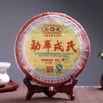 MENGKU Meng Ku Gong Ting Пуэр Чайный Торт 2007 г. 400г Дворец Пуэр Спелый Чай Пуэр