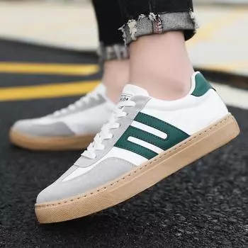 Mens Shoes Flats Sneakers Lace up Slip On Zapatos Fashion Round Toe Rubber Sole Shoes 44 45 46 47 48 Large Sizes Summer Autumn 39 чёрный
