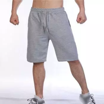 Mens Shorts Plain Elasticated Gym Sweat Soft Casual Jogging Loose Shorts XL
