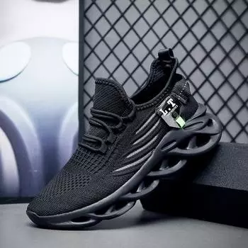 Mens Sneakers Lightweight Breathable Wear-Resistant Sport Shose Cushioning Rebound Racing Training Shoes Marathon Running Shoes 39 белый