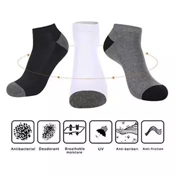 Mens Ultimate Comfort Toe Seamed Socks Pack Of 12 One Size чёрный