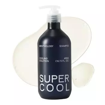 Mentology Super Cool Охлаждающий функциональный шампунь против выпадения волос, 495 мл, 1 шт.