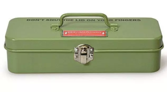 MERCURY Mini tool box tool box pencil case KHAKI