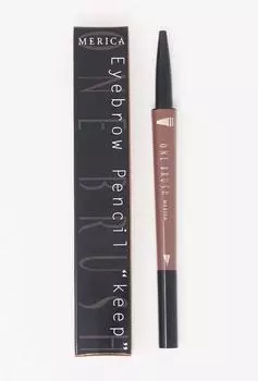 Merica One Brush Eyebrow Pencil Keep Brown 2-Way