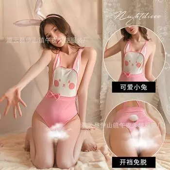 Merico Bunny Uniform Сексуальная Внутренняя Одежда Сексуальная Страсть Костюм Боди Косплей 1759 .