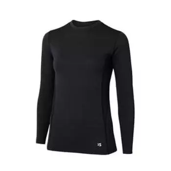 Merino Spin Thermo с длинным рукавом FUW0621 BK [Fine Track] для женщин (M) чёрный