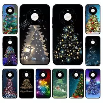 Merry Christmas Tree Phone Case For Huawei Nova 7 Se 5 3i 3e 3 2 5i Mate 10 20 Lite 30 40 Pro 20x 9 Cover Huawei Mate50