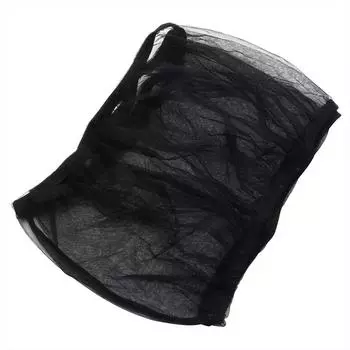 Mesh Bird Cage Accessories Shell Skirt Net Nylon Mesh Bird Cage Net Bird Cage Cover Catcher Guard M чёрный