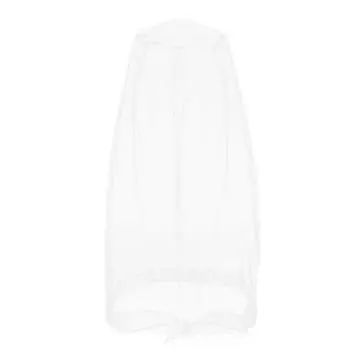 Mesh Hat Net Cover Breathable Mosquito Net Cap Gardening Hat Anti-mosquito Cover Camping White 46x46cm