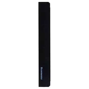 Messermeister 12” Chef s Edge-Guard, черный - модный и функциональный протектор для поварских и широколезвийных ножей - 2 выемки для входа лезвия - 12,5” x