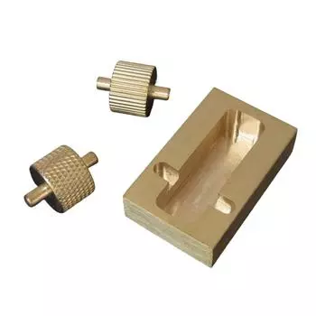 Metal Adjustable Brass Roller For Convenient And Quick Oil Application On Leather Belts And Straps Leather Working Tools