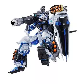 МЕТАЛЛИЧЕСКАЯ КОНСТРУКЦИЯ Мобильный костюм Gundam SEED ASTRAY Gundam Astray Blue Frame (Полностью экипированный оружием) приблизительно. 180 мм ABS и ПВХ литая подвижная окрашенная фигурка