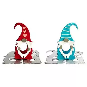 Metal Die Cuts Gnome Cutting Dies Stencil DIY Scrapbooking Cutting Template Mold