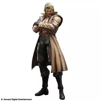 METAL GEAR SOLID PLAY ARTS Kai Liquid Snake окрашенный экшн (Рисунок ПВХ)