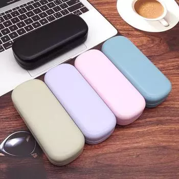 Metal Student High-end Purple High-end Sense High-value Myopia Glasses Box Iron Box