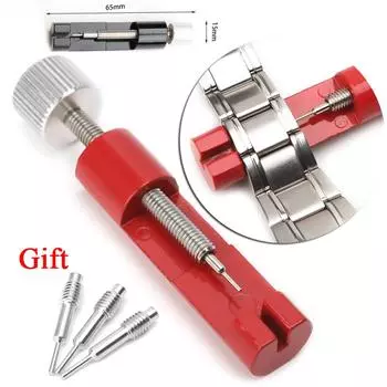 Metal Watchband Tools Watch Strap Repair Detaching Device Kits with Watch Pin Opener Steel Belt Adjust Tool Watch Accessories