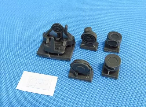 Metallic Detail Apache System Scale MDR4889-1/48 AH-64 TADS/PNV (Хасэгава)