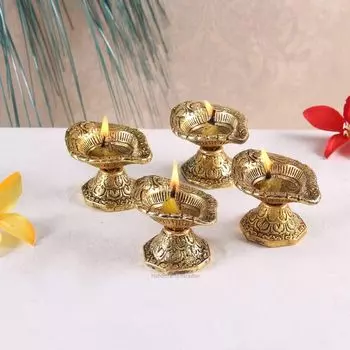 Металлическая Дия (золотой)