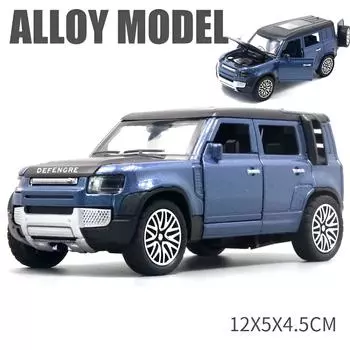 Металлическая игрушечная модель автомобиля Land Rover